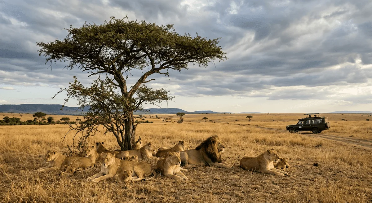 Kenya Safari โ group tour package from India departing Departs every Tuesday